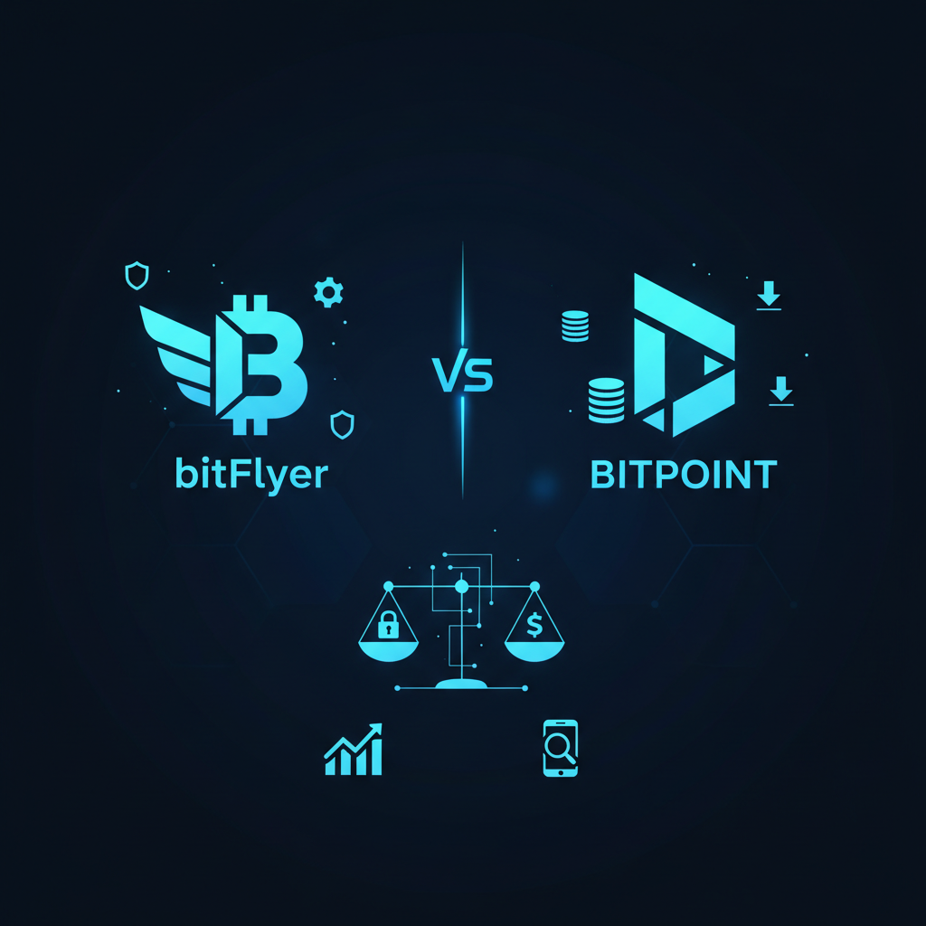 bitFlyerとBITPOINTを比較｜手数料・安全性でどっち？
