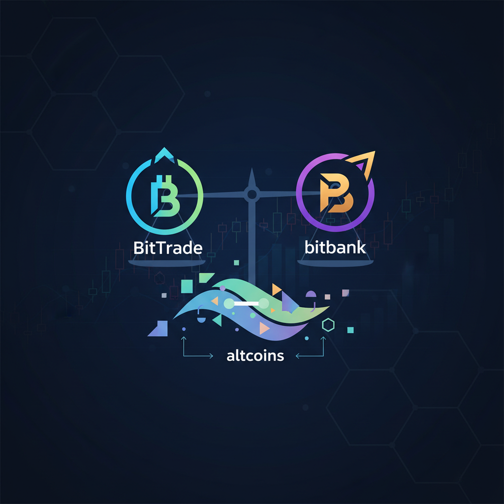 BitTrade vs bitbank徹底比較|国内トップクラスのアルト取扱2社