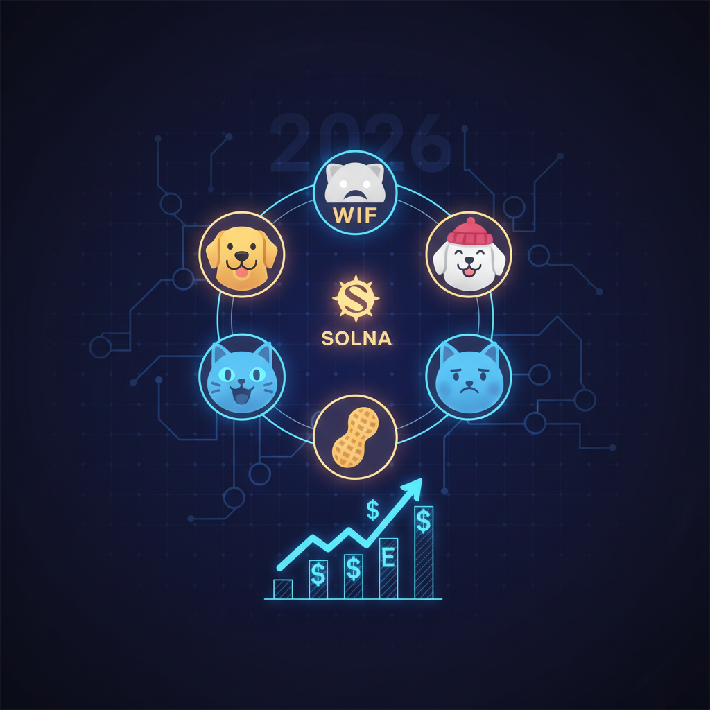 Solanaミームコイン一覧2026｜BONK・WIFなど主要銘柄を解説