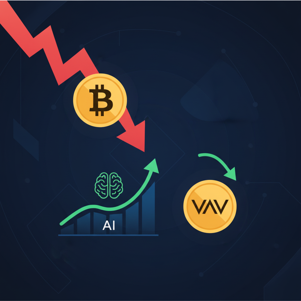 コアPPIショックでBTC急落、AI銘柄は独歩高もVVVはATH後反落