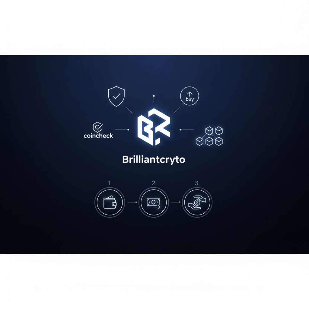 ブリリアンクリプト(BRIL)の買い方|Coincheck購入手順を解説