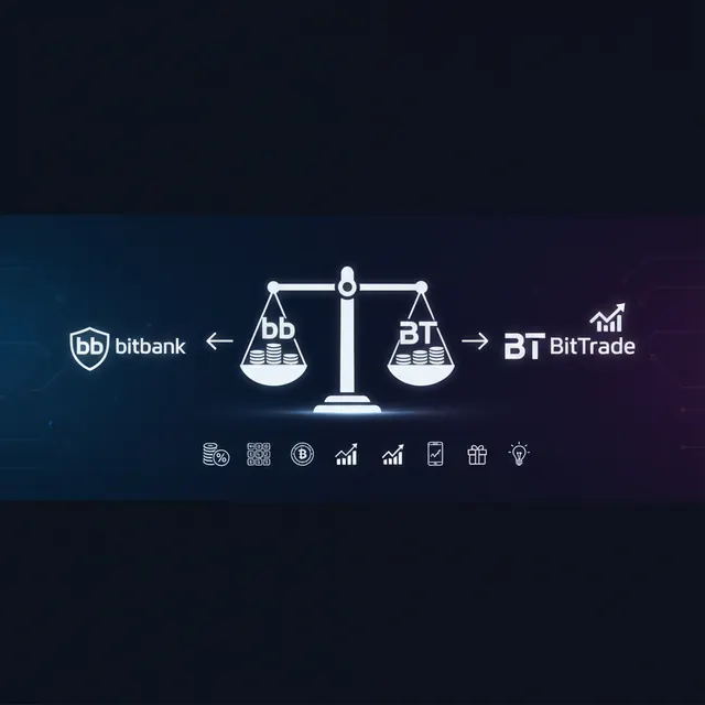 bitbankとBitTradeを徹底比較|手数料・銘柄で選ぶ