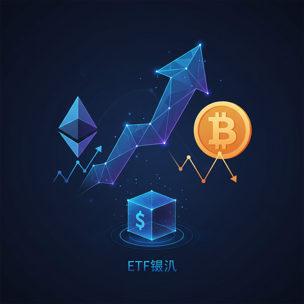 ETH最安値から30%急騰、ETF15億ドル流入でBTC逆転