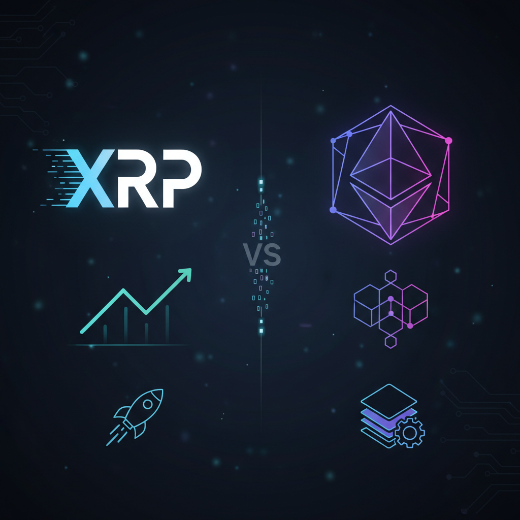 リップルとイーサリアムの違いを徹底比較｜送金特化型と汎用基盤の対比