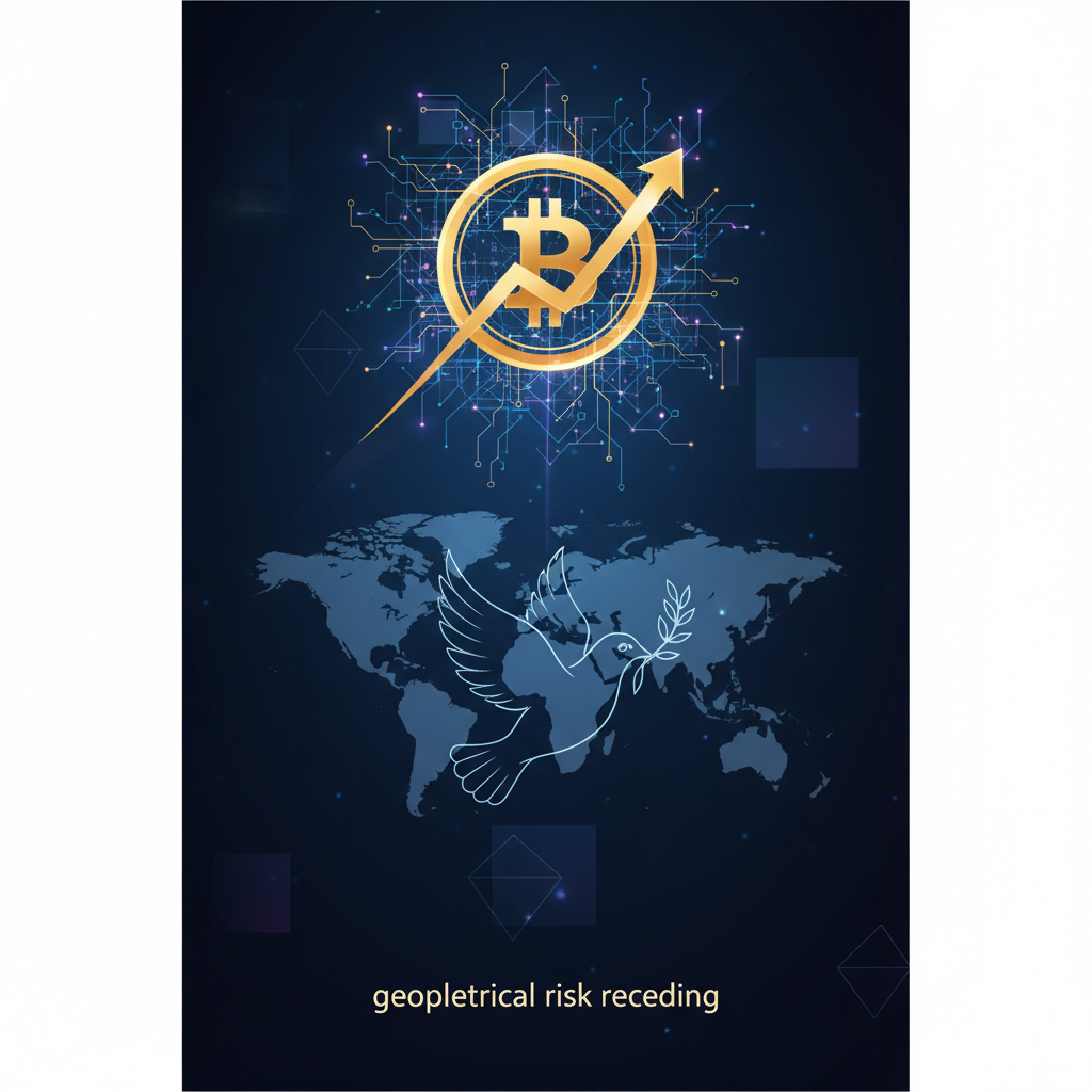 ビットコインが急伸した理由は「地政学リスクの後退」だった