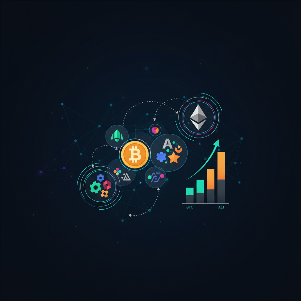 仮想通貨ポートフォリオの配分戦略|BTC/ETH/アルトの黄金比率