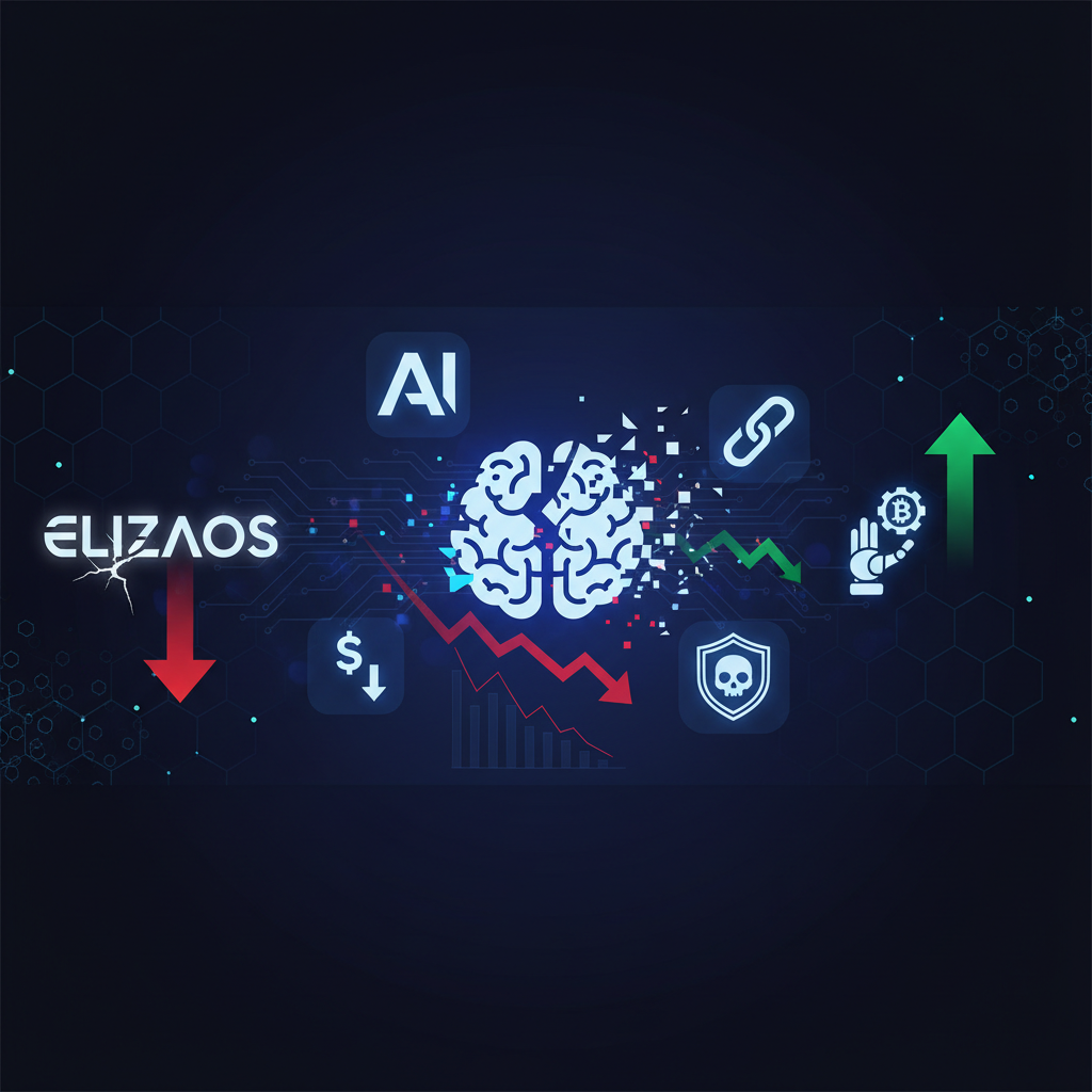 ai16z後継ELIZAOS、97%安で財団解散 AIエージェント銘柄に警戒