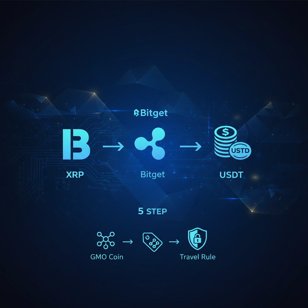 Bitget入金方法|国内取引所から送金する手順と最短着金ルート