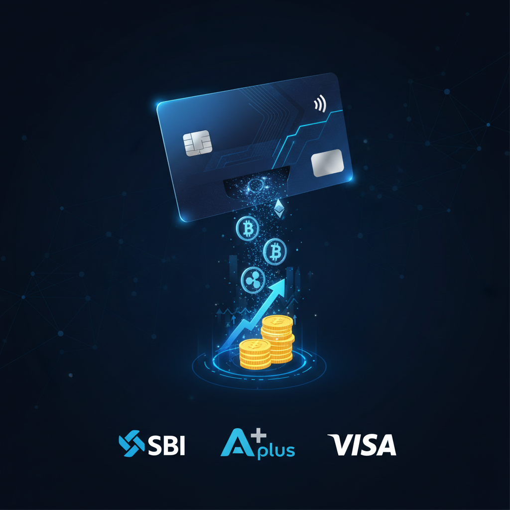 SBI・Visa・アプラスが組む「暗号資産が貯まる」新カード、何が変わるのか