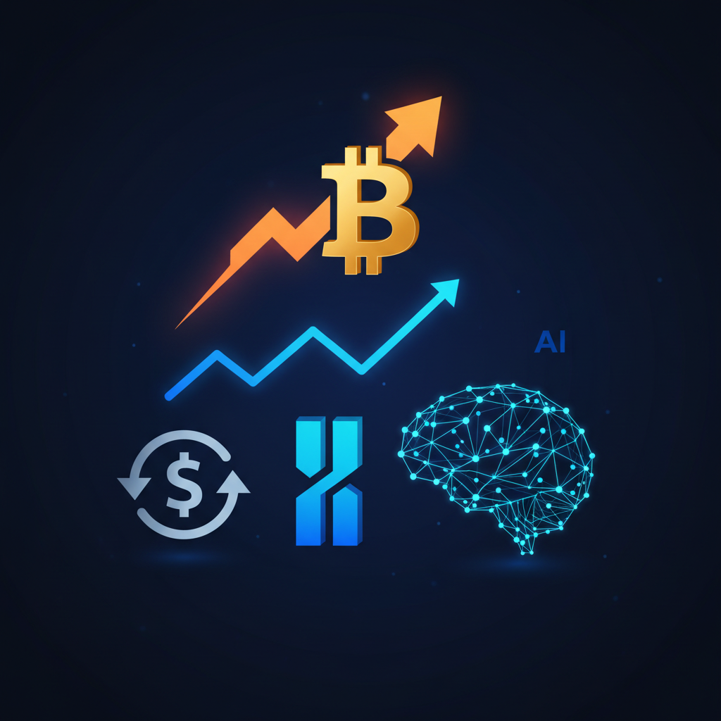 BTC7万ドル接近、財務省買戻し倍増で8%急騰・AIも226億ドルへ